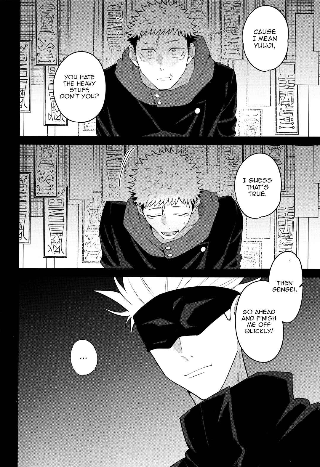 Page 3 Chapter Unknown_0aae Jujutsu Kaisen - Sono Uso ni Sugaretara (Doujinshi)