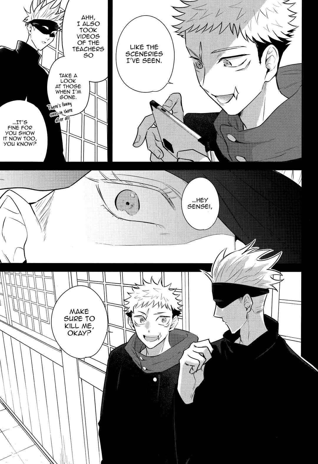 Page 46 Chapter Unknown_0aae Jujutsu Kaisen - Sono Uso ni Sugaretara (Doujinshi)