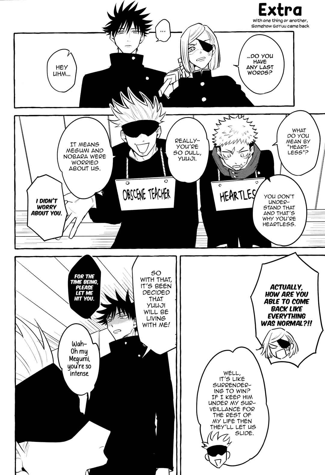 Page 59 Chapter Unknown_0aae Jujutsu Kaisen - Sono Uso ni Sugaretara (Doujinshi)