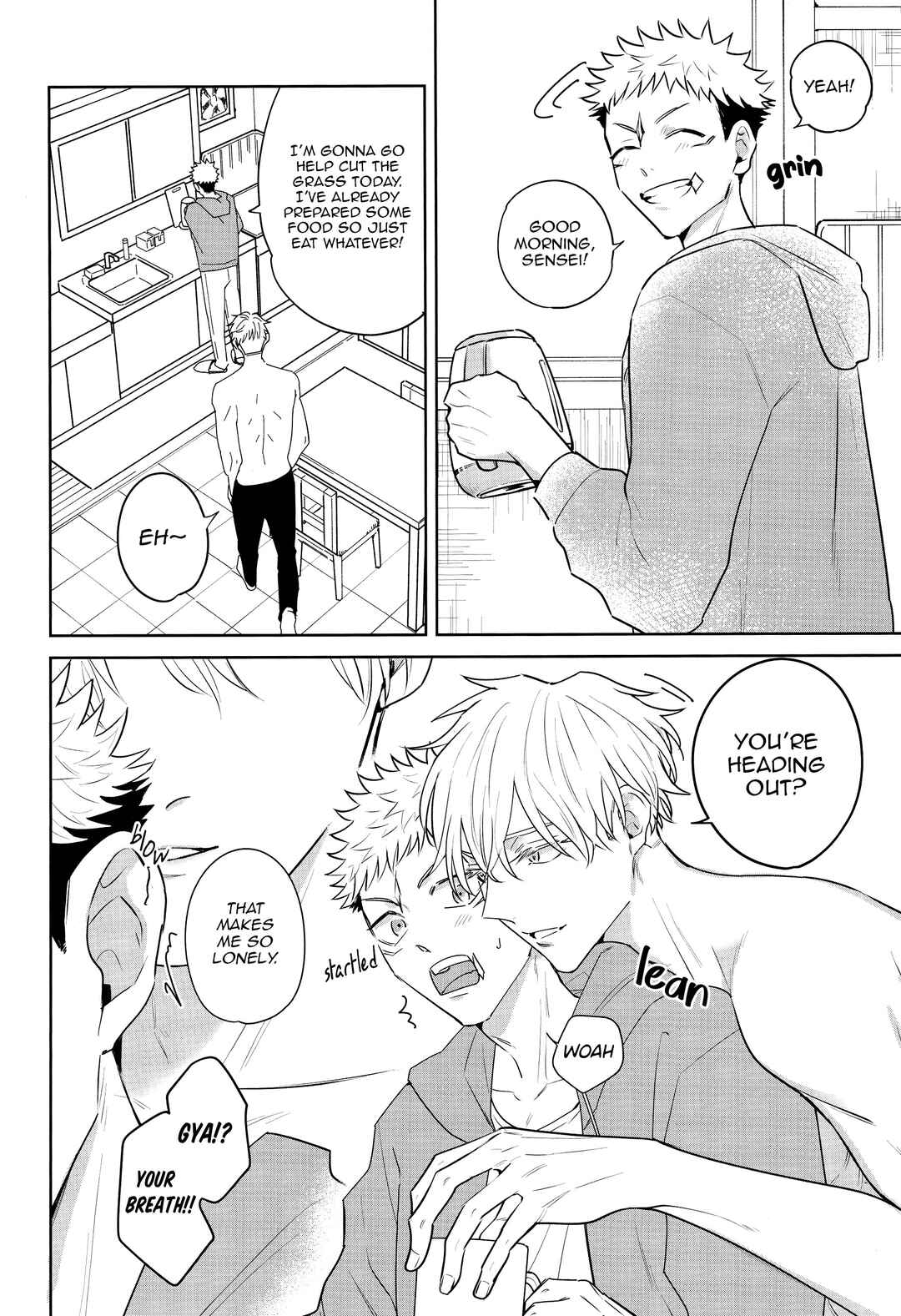 Page 9 Chapter Unknown_0aae Jujutsu Kaisen - Sono Uso ni Sugaretara (Doujinshi)