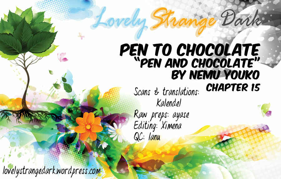 Page 1 Chapter 15 Pen and Chocolate