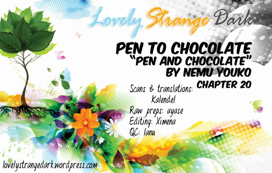 Page 1 Chapter 20 Pen and Chocolate
