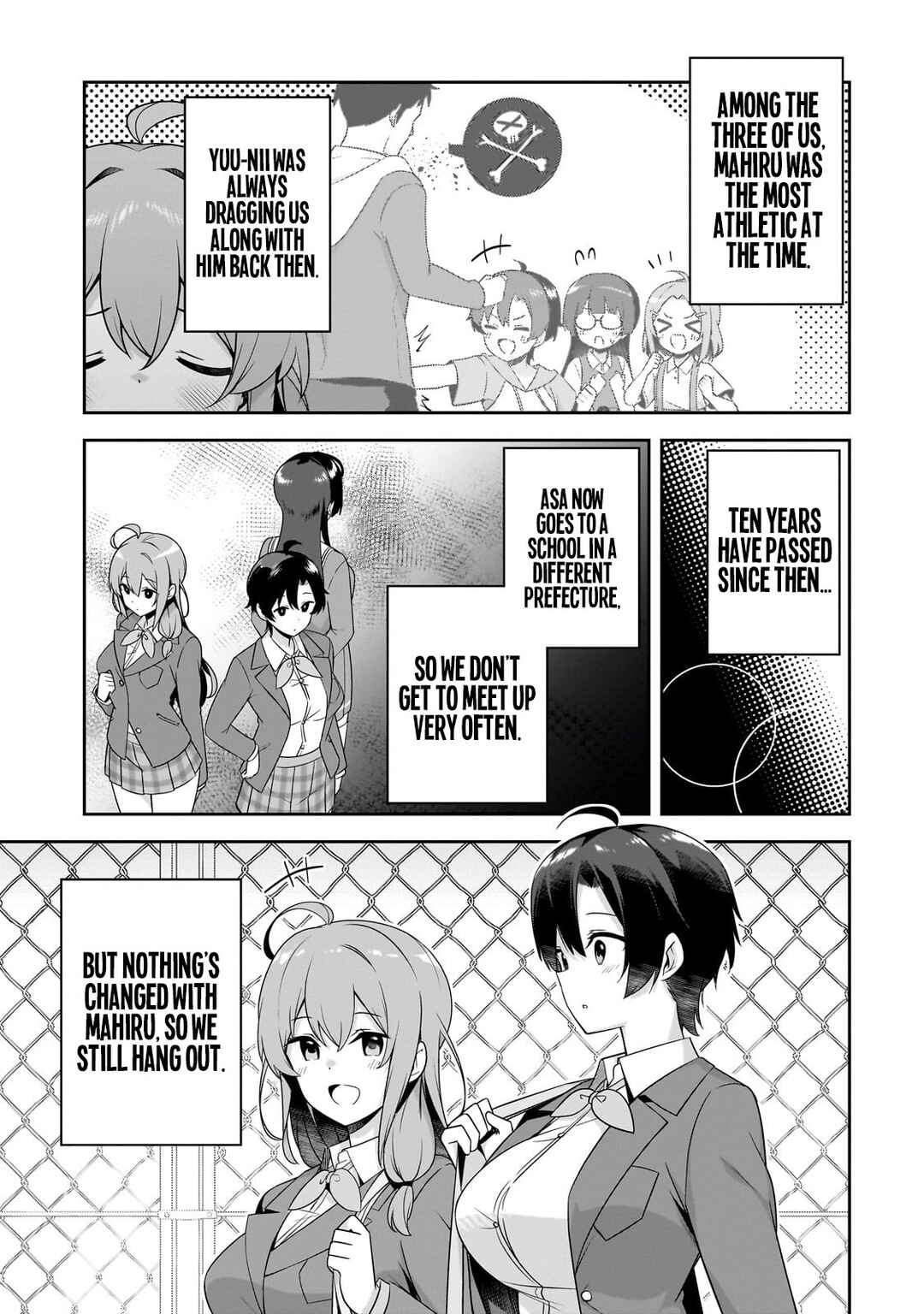 Page 4 Chapter 4.1 10-Nen Buri ni Saikai shita Kusogaki wa Seijun Bishoujo JK ni Seichou shiteita