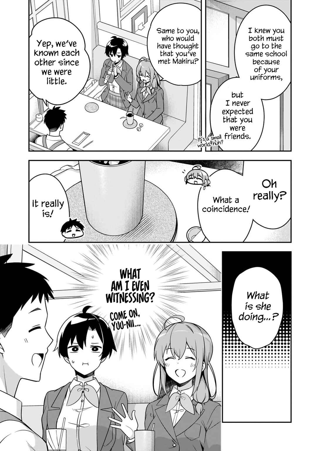 Page 4 Chapter 6.1 10-Nen Buri ni Saikai shita Kusogaki wa Seijun Bishoujo JK ni Seichou shiteita