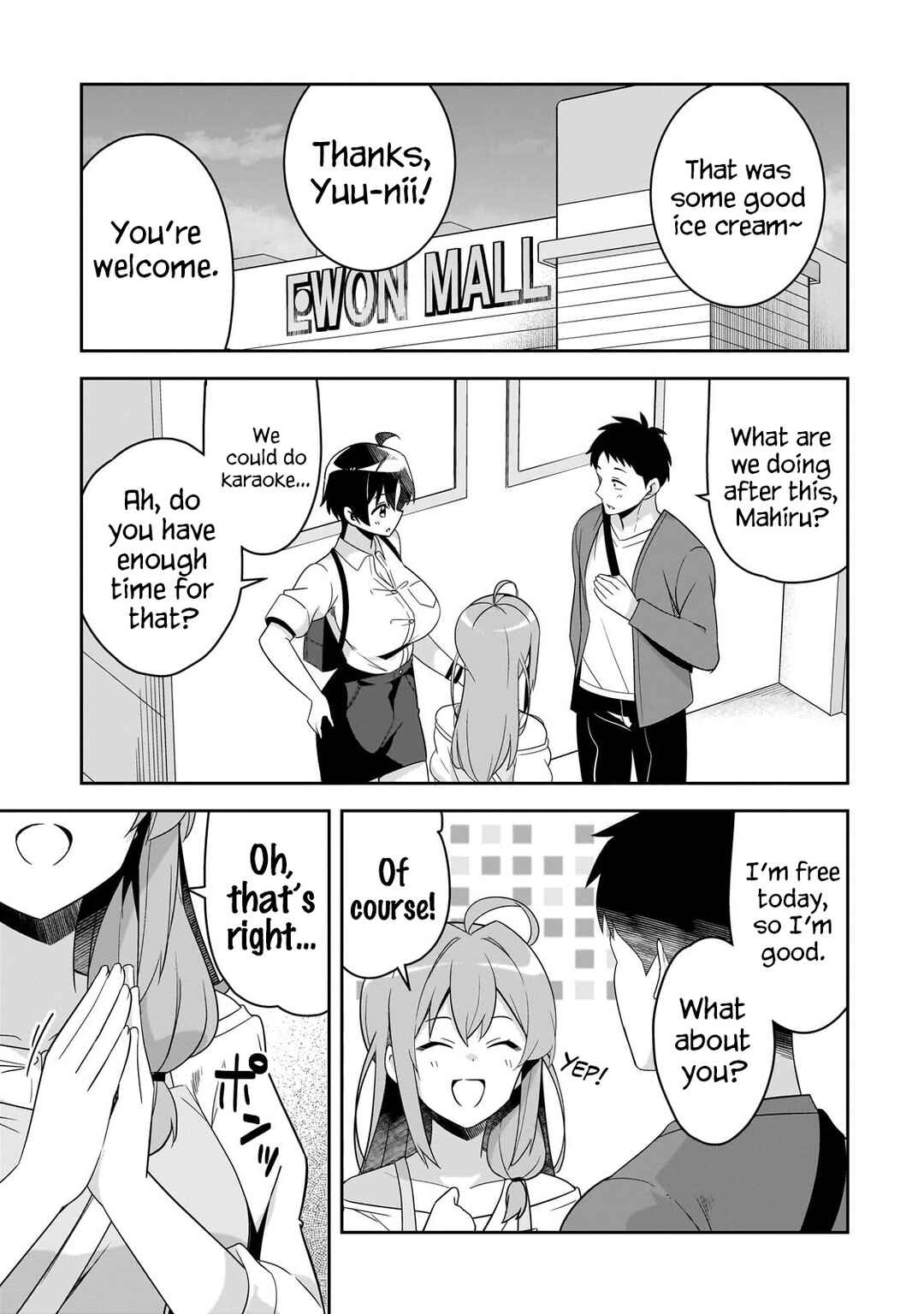Page 10 Chapter 7.2 10-Nen Buri ni Saikai shita Kusogaki wa Seijun Bishoujo JK ni Seichou shiteita