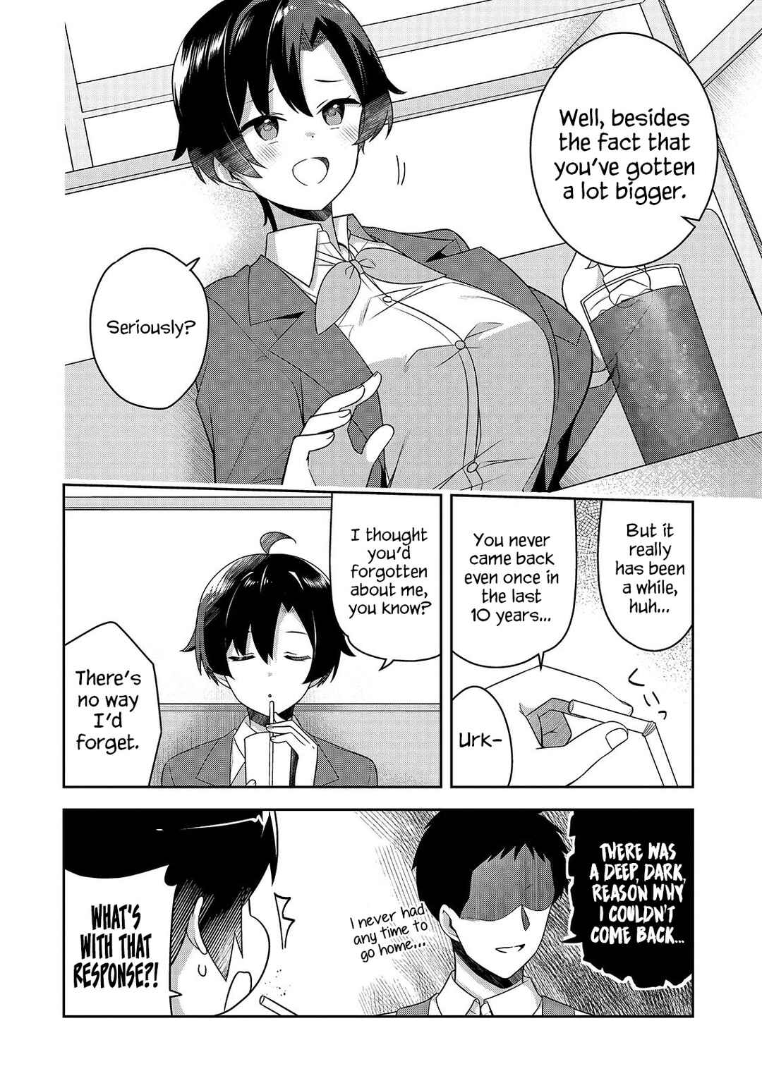 Page 7 Chapter 5.1 10-Nen Buri ni Saikai shita Kusogaki wa Seijun Bishoujo JK ni Seichou shiteita
