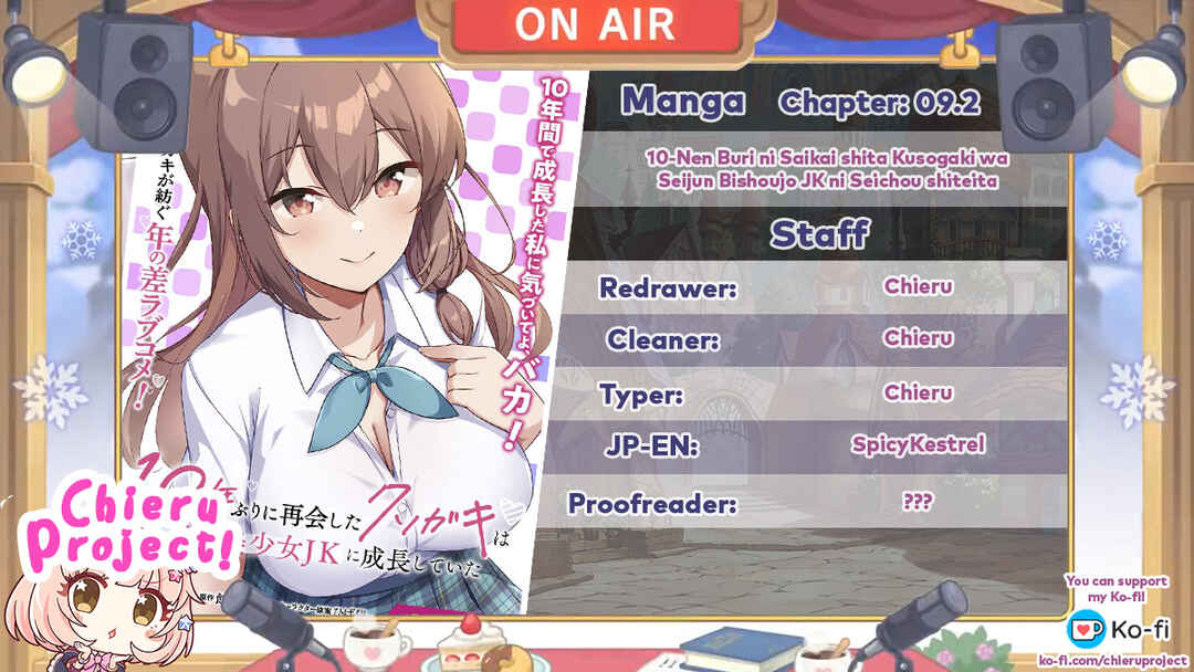 Page 1 Chapter 9.2 10-Nen Buri ni Saikai shita Kusogaki wa Seijun Bishoujo JK ni Seichou shiteita