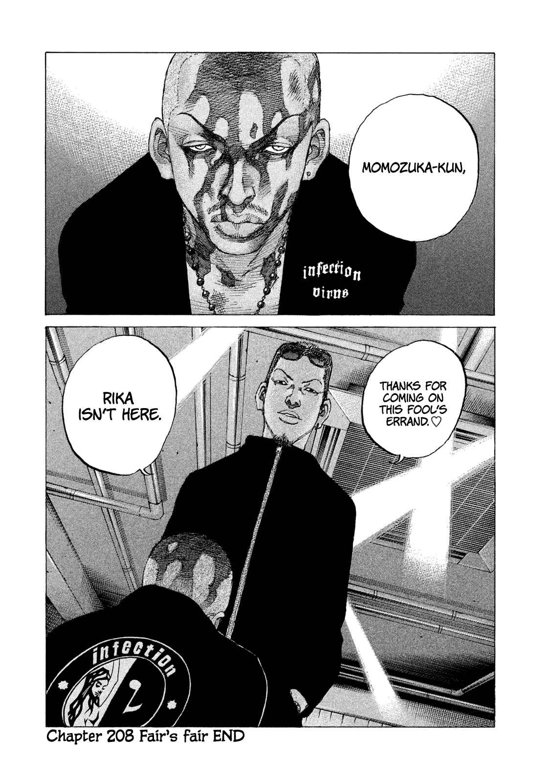 Page 21 Chapter 208 Shinjuku Swan