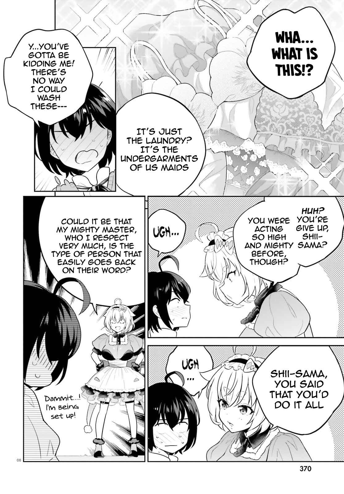 Page 8 Chapter 14 Shindou Yuusha to Maid Onee-san