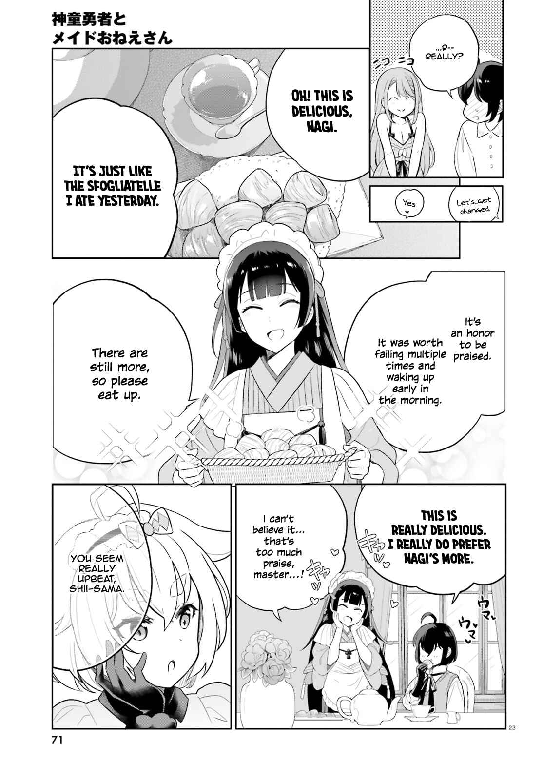 Page 25 Chapter 9 Shindou Yuusha to Maid Onee-san