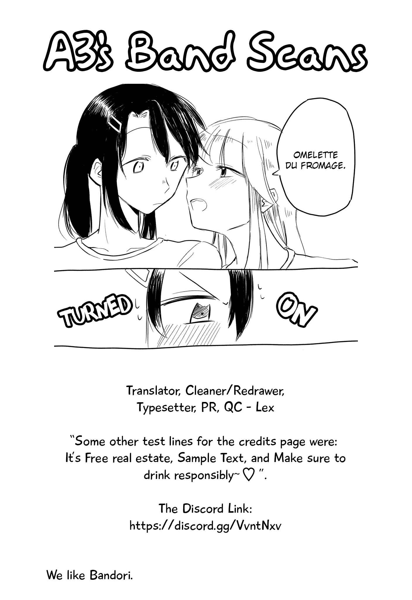 Page 3 Chapter Unknown_46ae BanG Dream! - Drunk Misaki and Kokoro (Doujinshi)