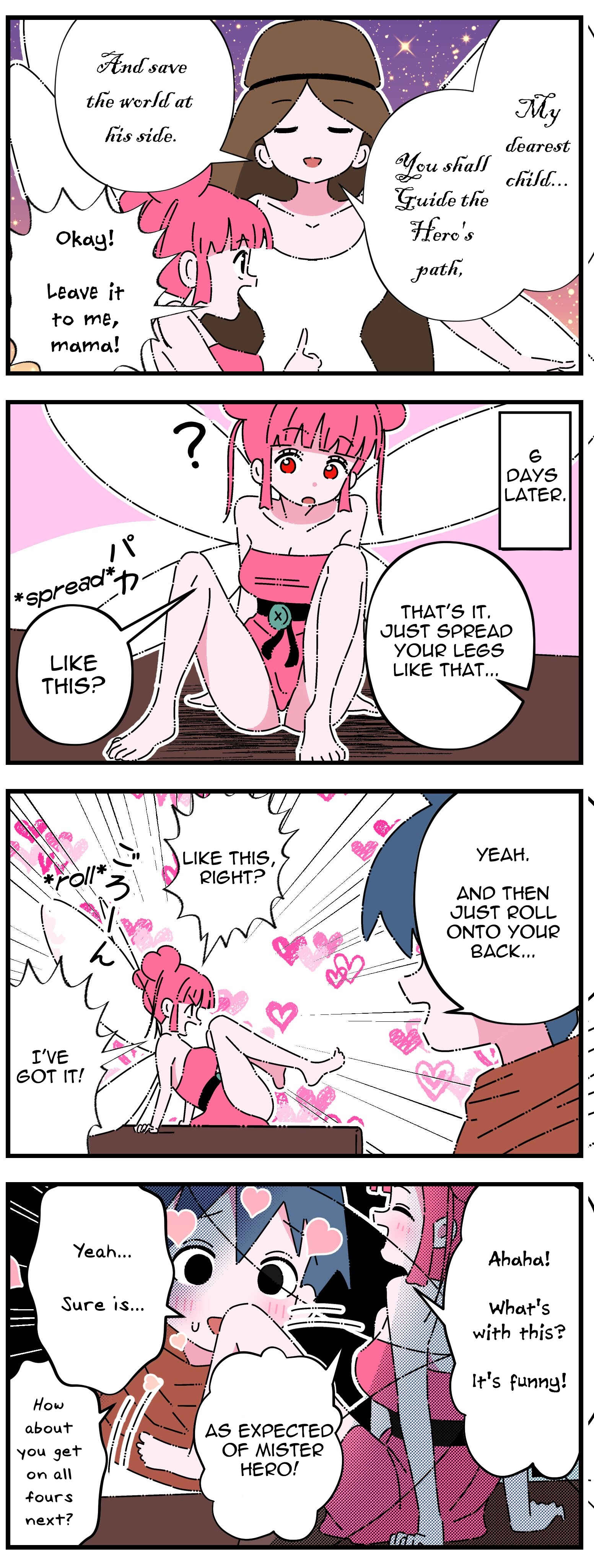 Page 1 Chapter 3 The Clueless Fairy 4-Koma