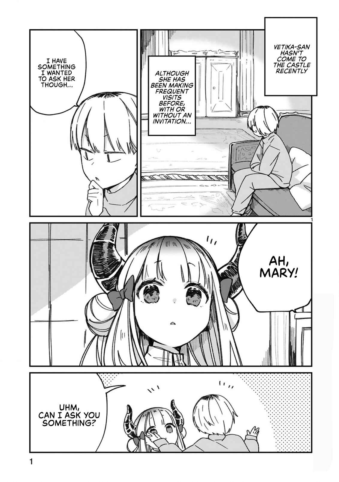 Page 1 Chapter 20 Maou-sama ni Shoukan sareta kedo Kotoba ga Tsuujinai.