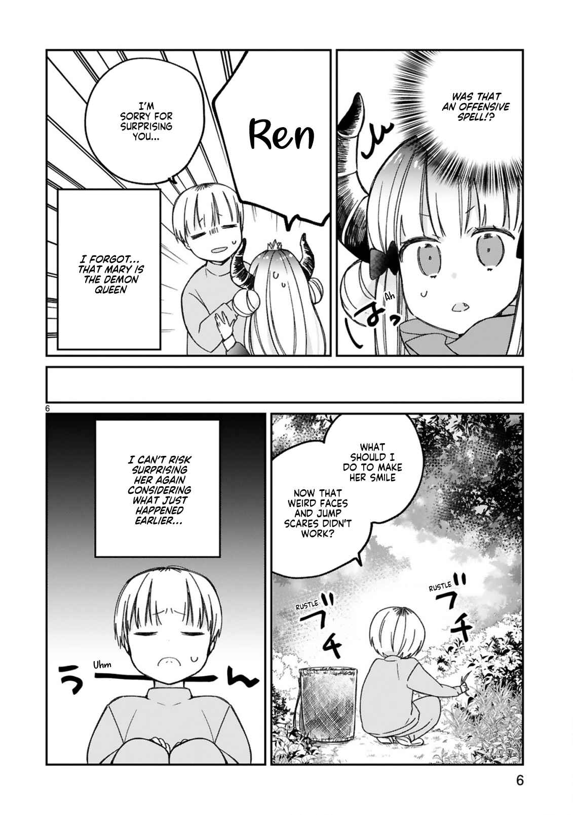 Page 8 Chapter 15 Maou-sama ni Shoukan sareta kedo Kotoba ga Tsuujinai.