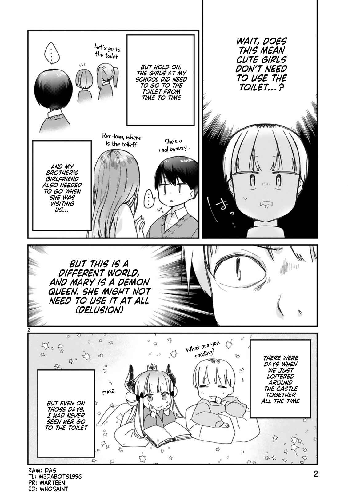 Page 4 Chapter 15.1 Maou-sama ni Shoukan sareta kedo Kotoba ga Tsuujinai.