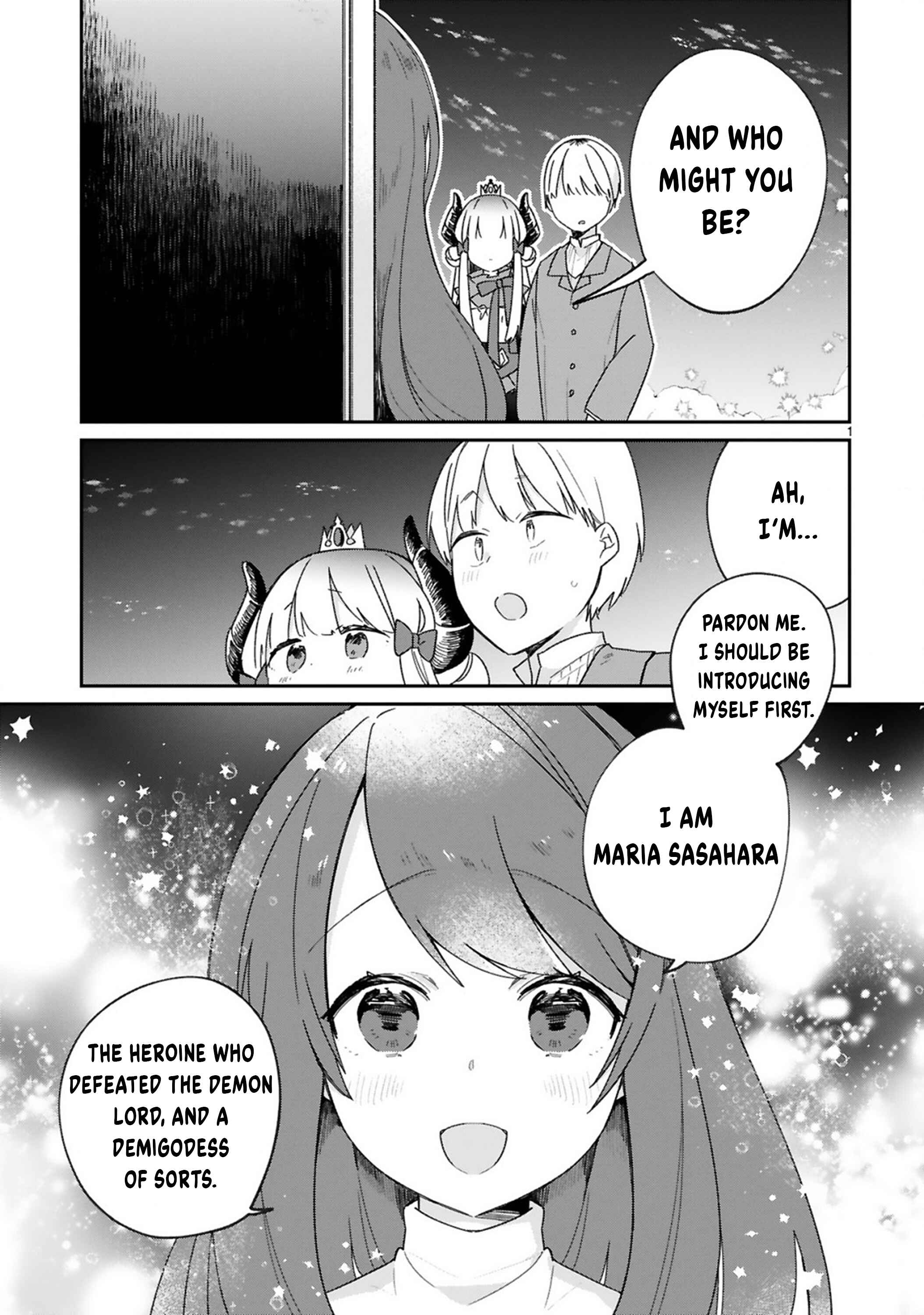 Page 1 Chapter 29 Maou-sama ni Shoukan sareta kedo Kotoba ga Tsuujinai.