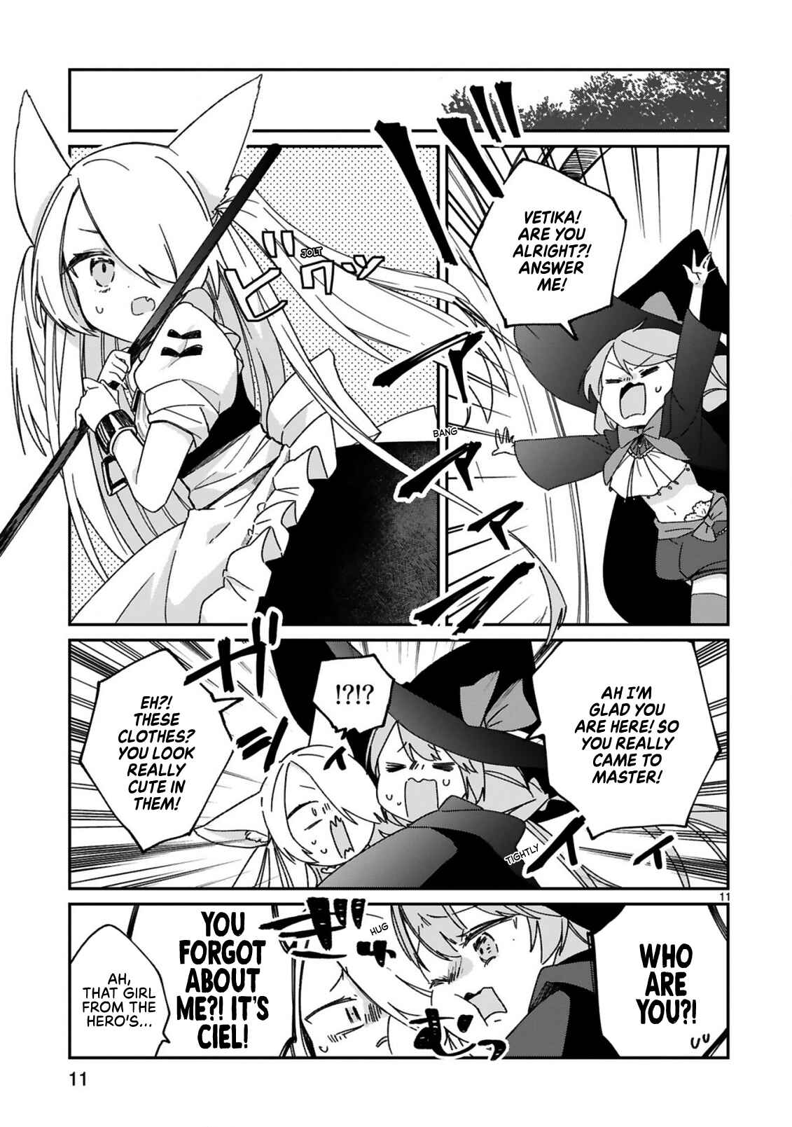 Page 13 Chapter 21 Maou-sama ni Shoukan sareta kedo Kotoba ga Tsuujinai.