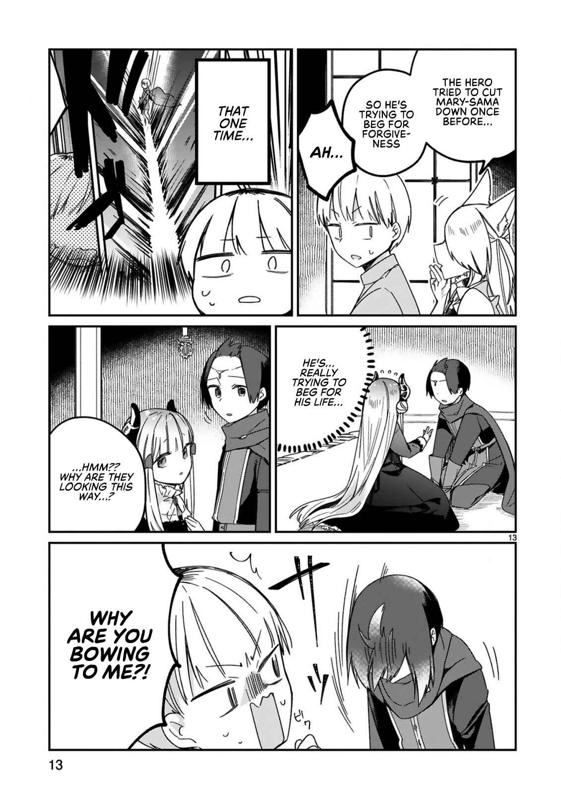 Page 15 Chapter 30.5 Maou-sama ni Shoukan sareta kedo Kotoba ga Tsuujinai.
