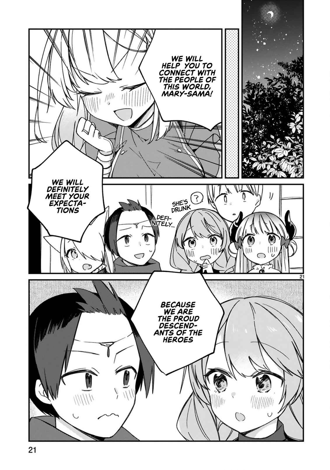 Page 23 Chapter 30.5 Maou-sama ni Shoukan sareta kedo Kotoba ga Tsuujinai.