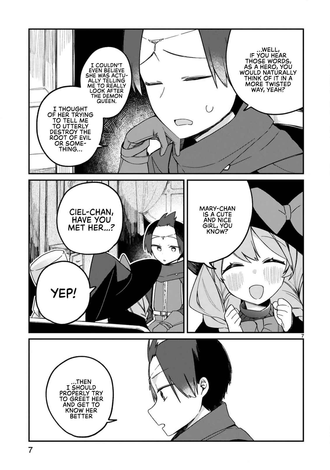 Page 9 Chapter 30.5 Maou-sama ni Shoukan sareta kedo Kotoba ga Tsuujinai.