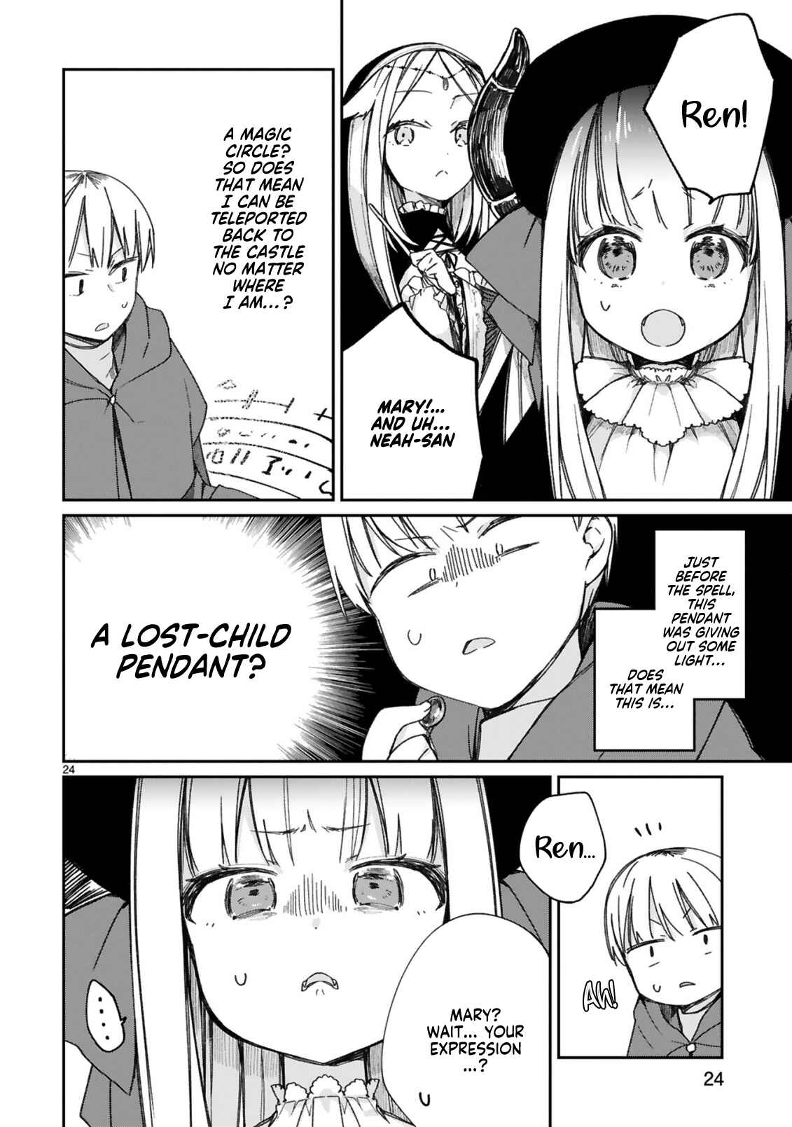 Page 14 Chapter 16.5 Maou-sama ni Shoukan sareta kedo Kotoba ga Tsuujinai.