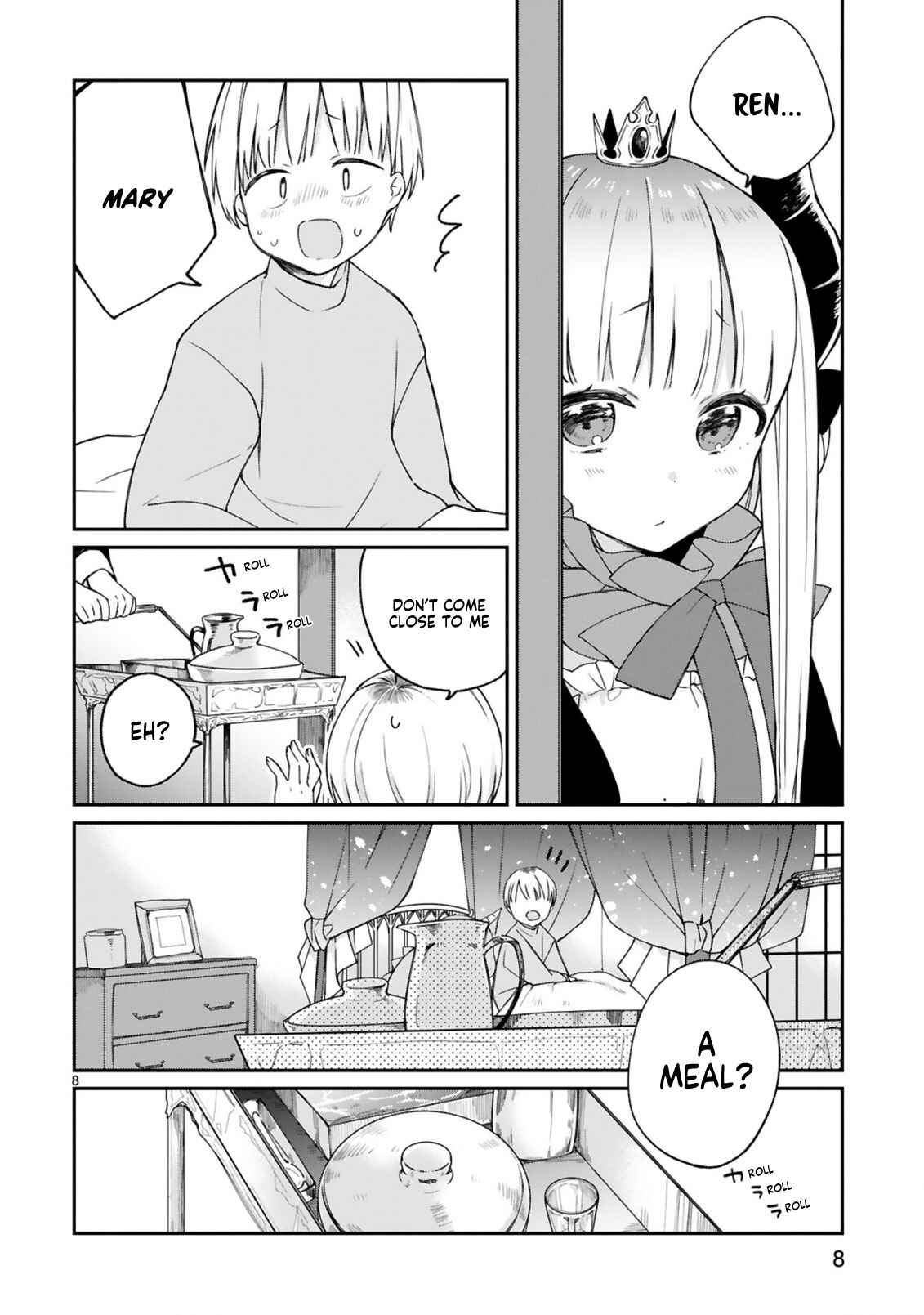 Page 11 Chapter 8 Maou-sama ni Shoukan sareta kedo Kotoba ga Tsuujinai.