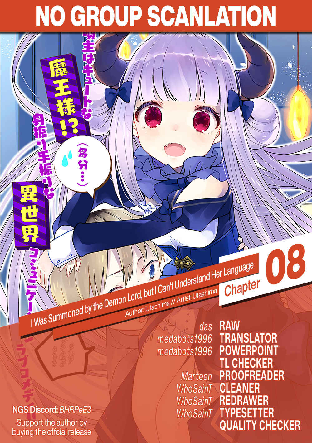 Page 22 Chapter 8 Maou-sama ni Shoukan sareta kedo Kotoba ga Tsuujinai.
