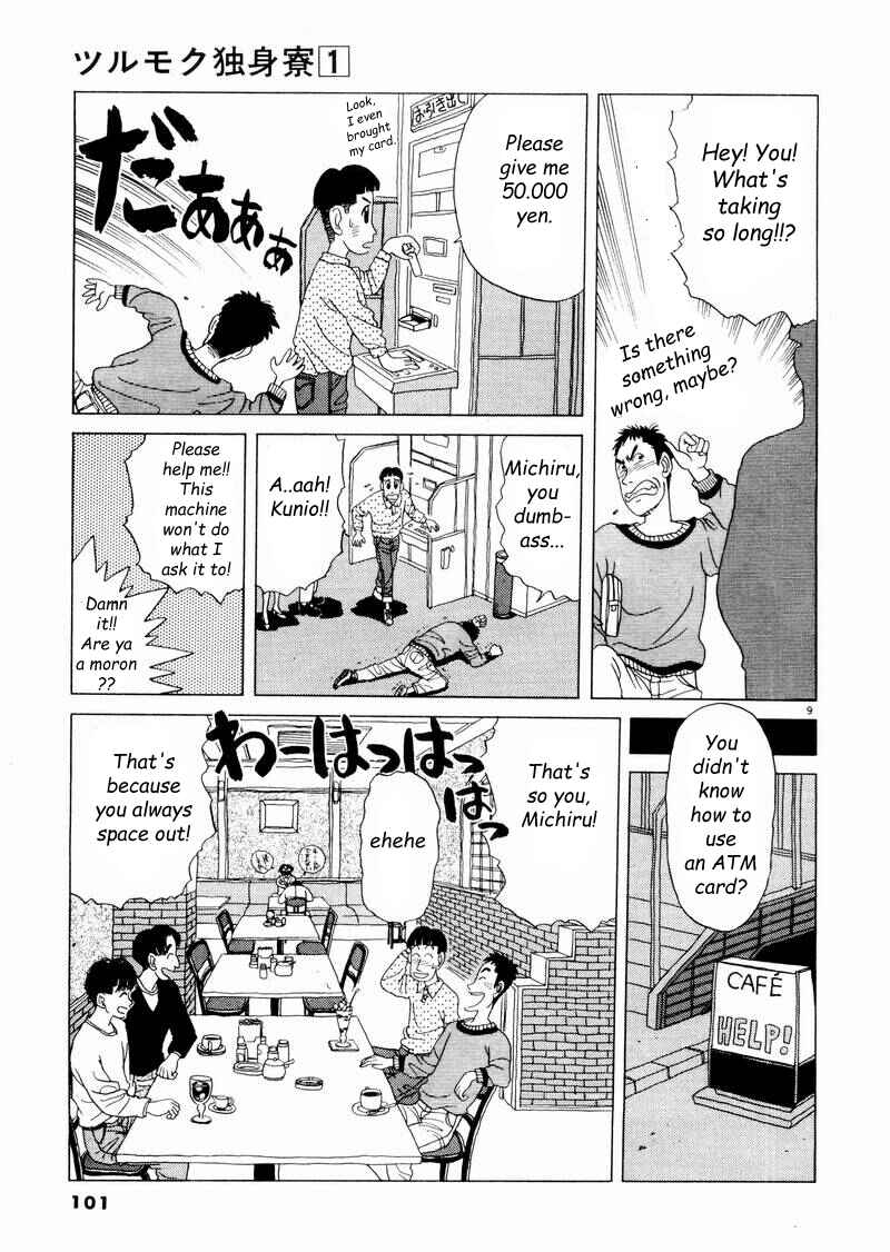 Page 9 Chapter 6 Tsurumoku Dokushin Ryou
