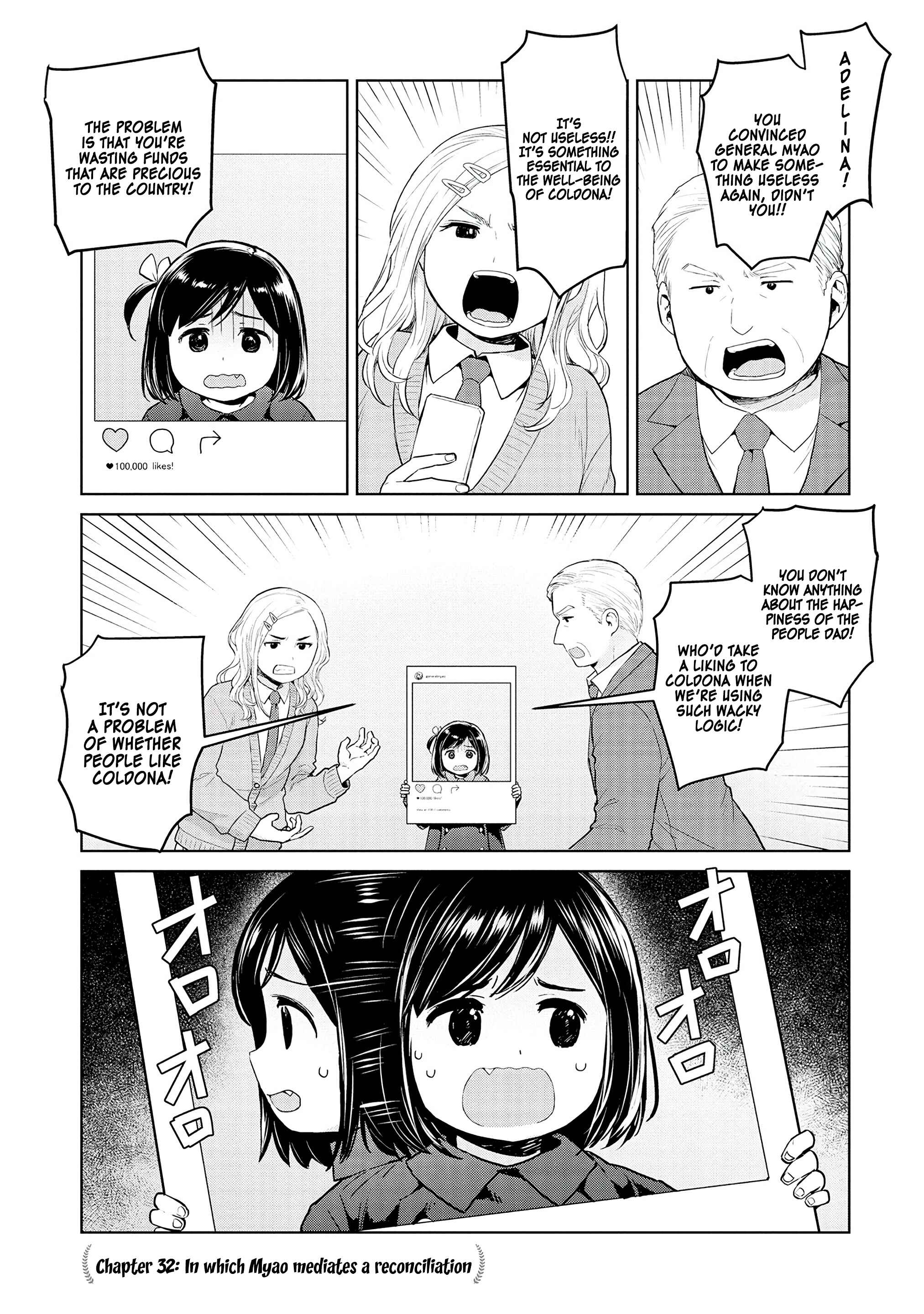Page 1 Chapter 32 Oh, Our General Myao