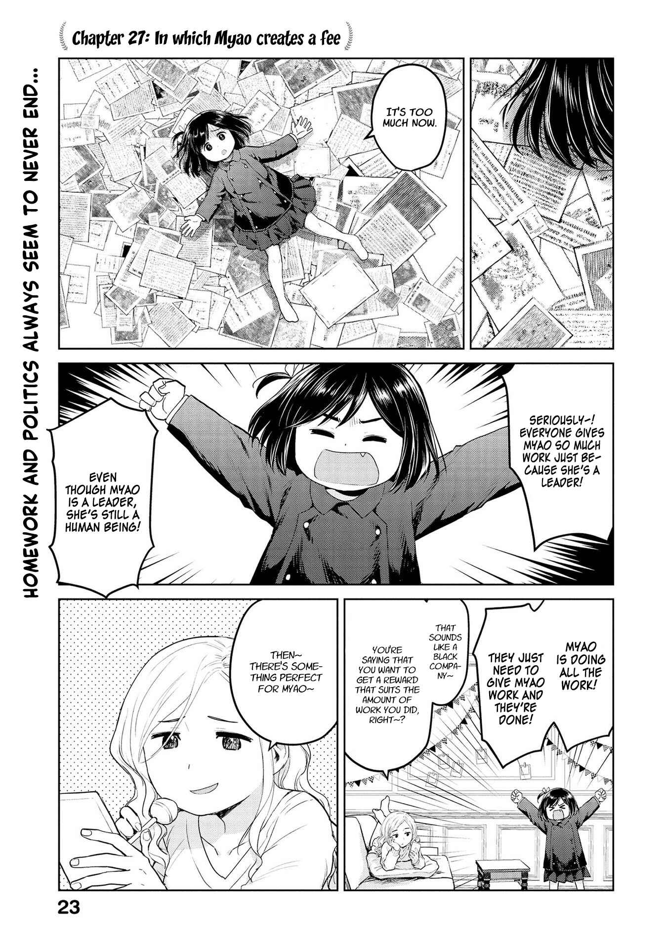 Page 1 Chapter 27 Oh, Our General Myao