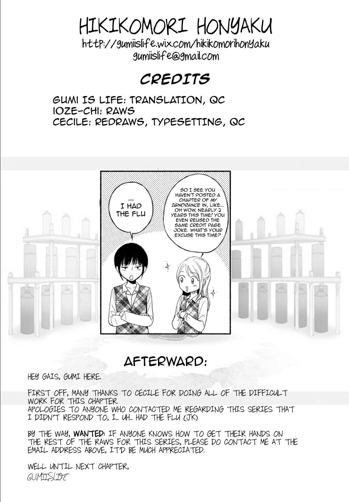 Page 35 Chapter 6 Watashi no Muchi na Watashi no Michi
