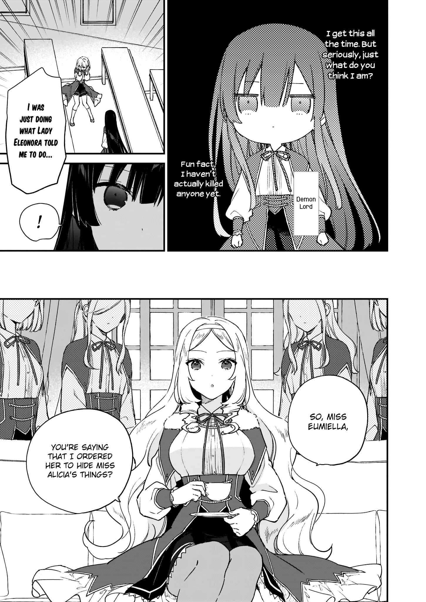 Page 10 Chapter 12.1 Akuyaku Reijou Level 99 ~Watashi wa UraBoss desu ga Maou de wa Arimasen~