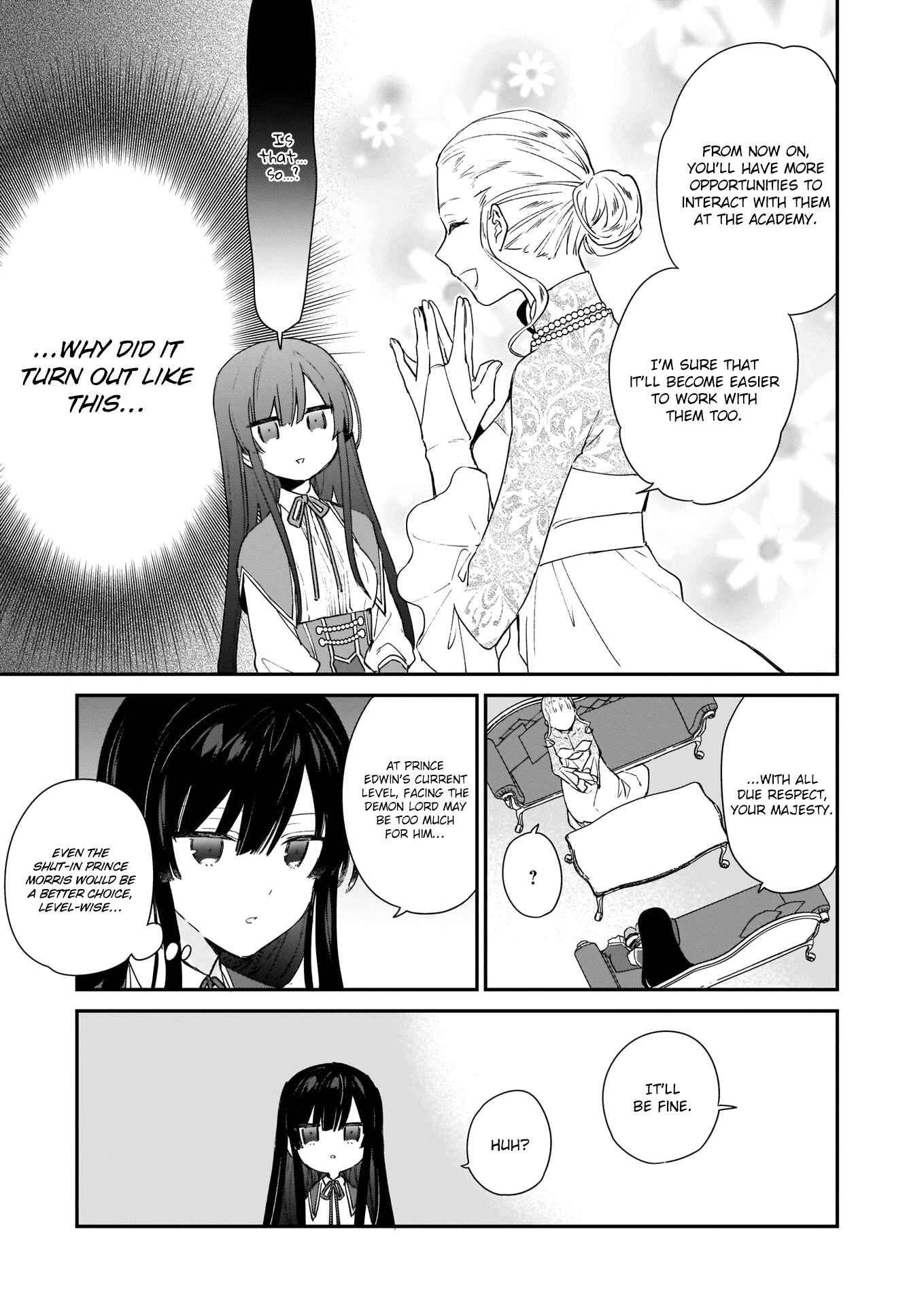 Page 9 Chapter 3 Akuyaku Reijou Level 99 ~Watashi wa UraBoss desu ga Maou de wa Arimasen~
