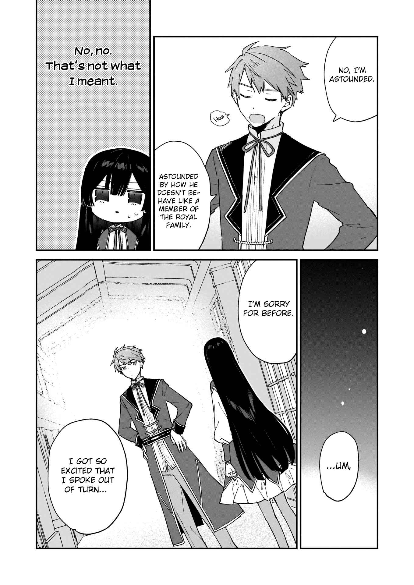 Page 23 Chapter 8 Akuyaku Reijou Level 99 ~Watashi wa UraBoss desu ga Maou de wa Arimasen~