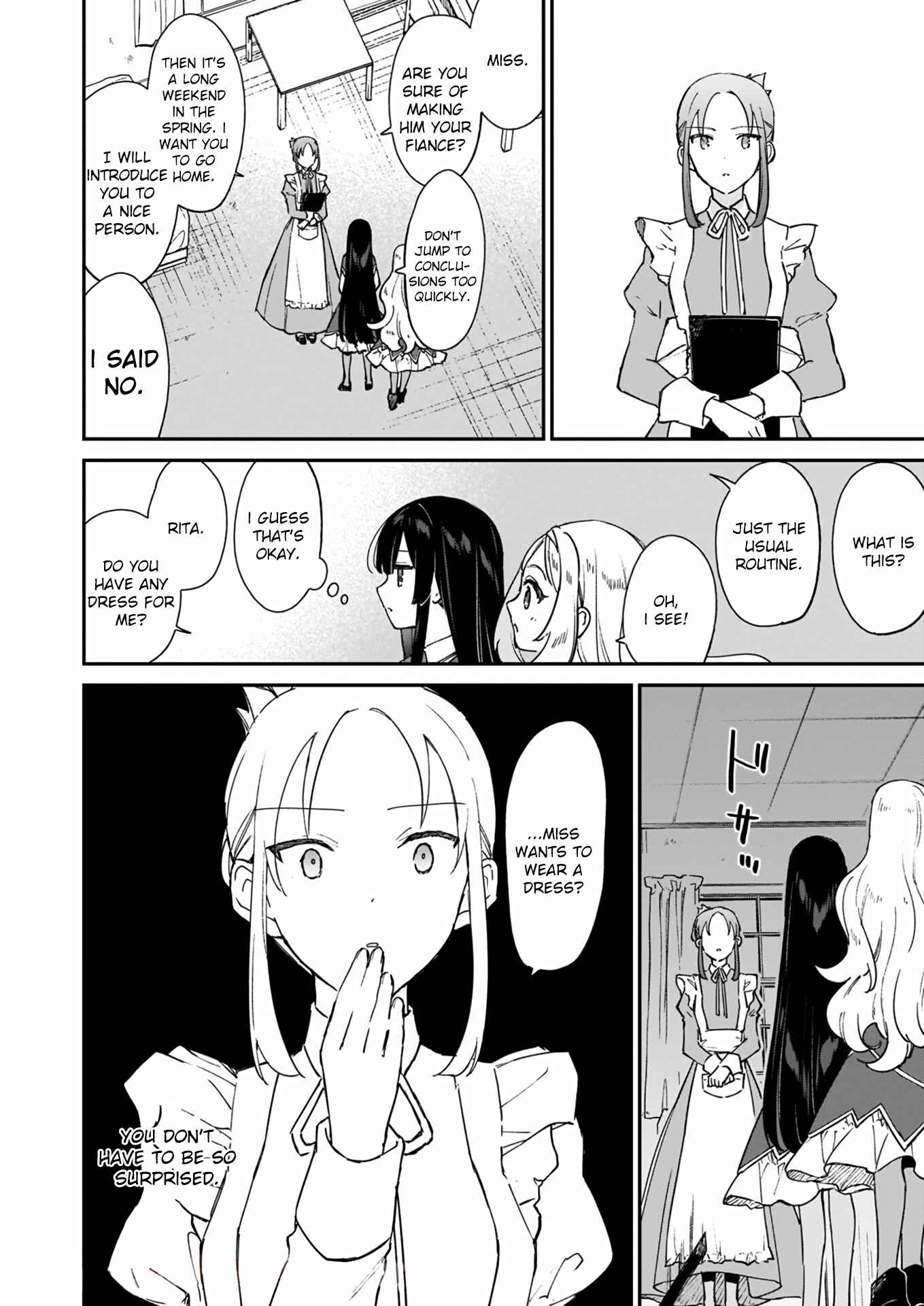 Page 10 Chapter 13.1 Akuyaku Reijou Level 99 ~Watashi wa UraBoss desu ga Maou de wa Arimasen~