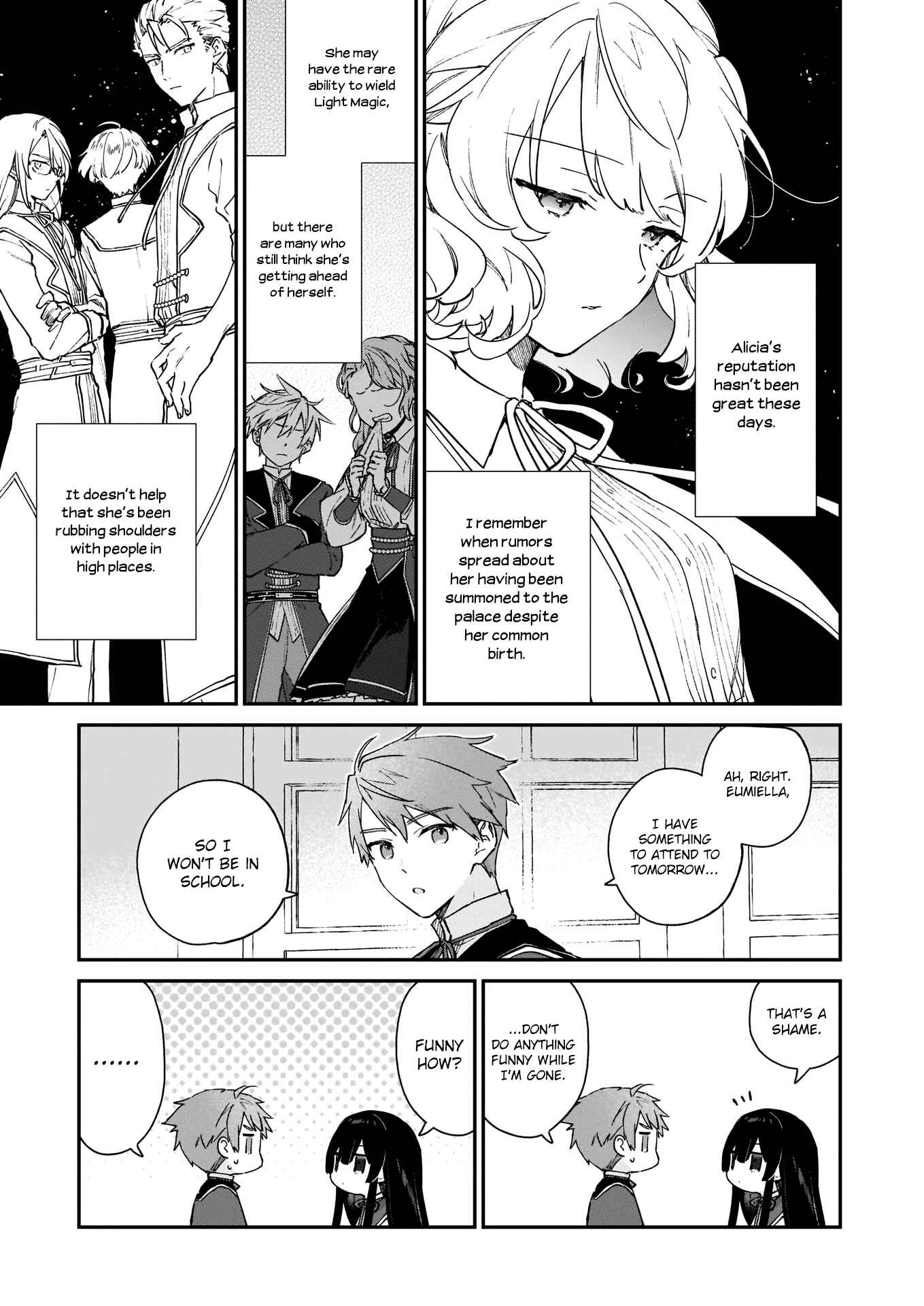 Page 12 Chapter 9.1 Akuyaku Reijou Level 99 ~Watashi wa UraBoss desu ga Maou de wa Arimasen~