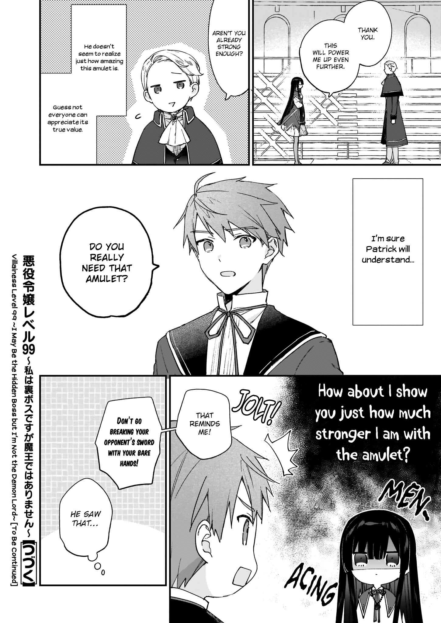 Page 15 Chapter 11.2 Akuyaku Reijou Level 99 ~Watashi wa UraBoss desu ga Maou de wa Arimasen~
