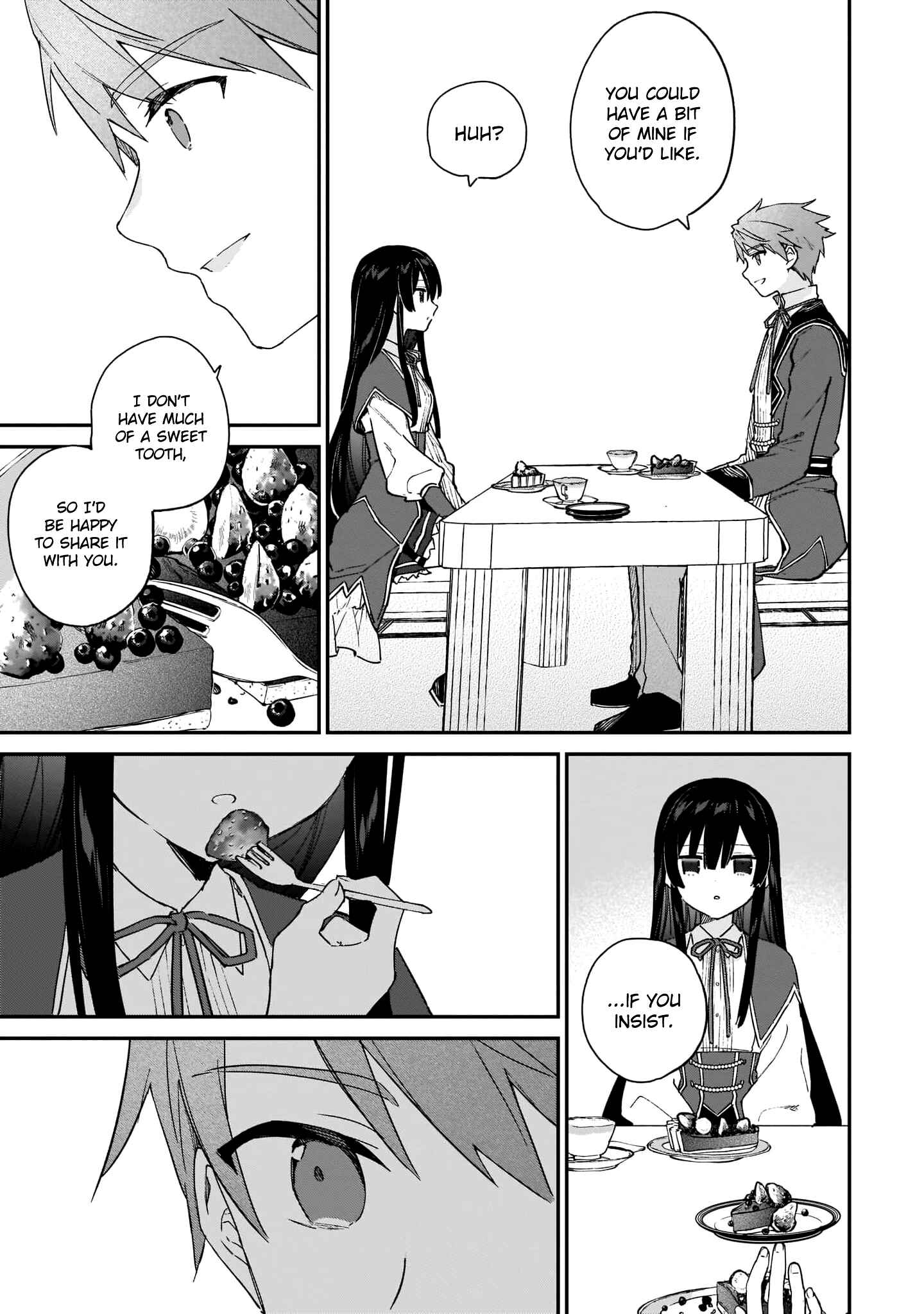Page 8 Chapter 11.5 Akuyaku Reijou Level 99 ~Watashi wa UraBoss desu ga Maou de wa Arimasen~