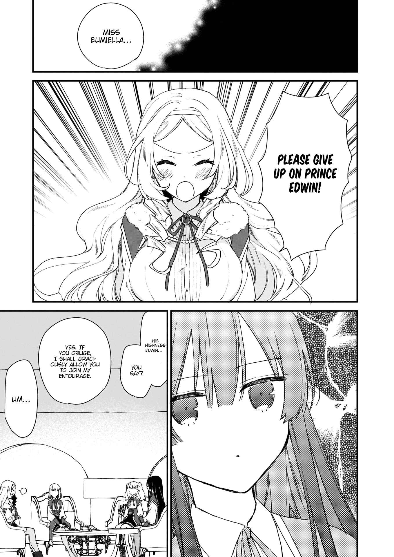 Page 18 Chapter 4 Akuyaku Reijou Level 99 ~Watashi wa UraBoss desu ga Maou de wa Arimasen~
