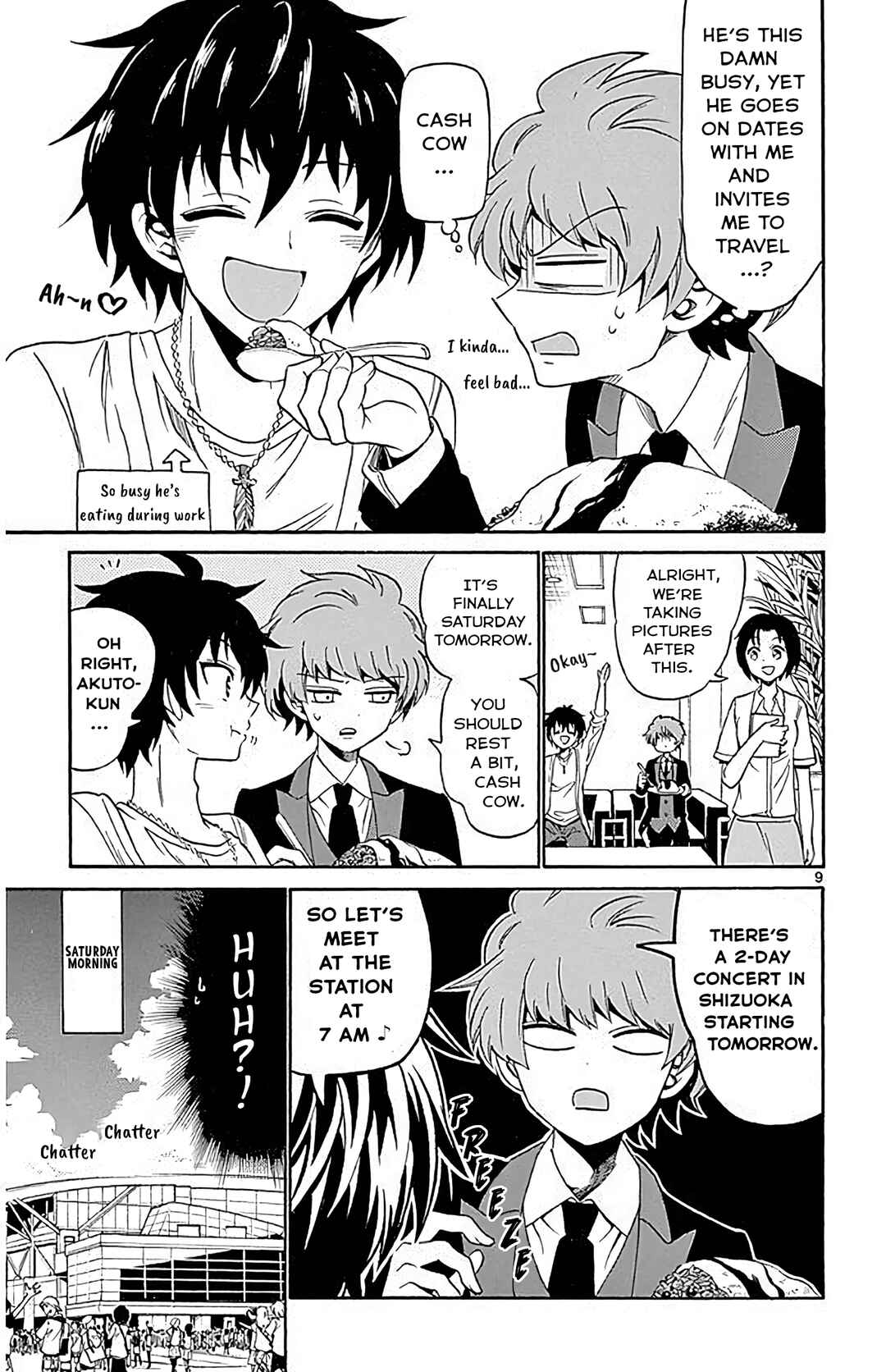 Page 9 Chapter 89 Tenshi to Akuto!!