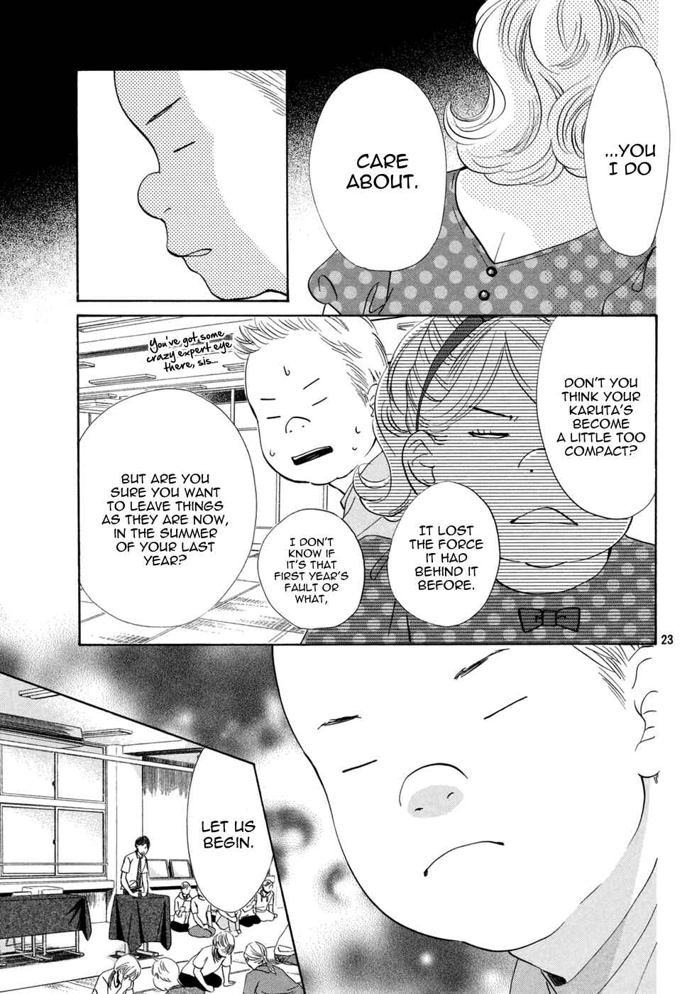 Page 25 Chapter 145 Chihayafuru