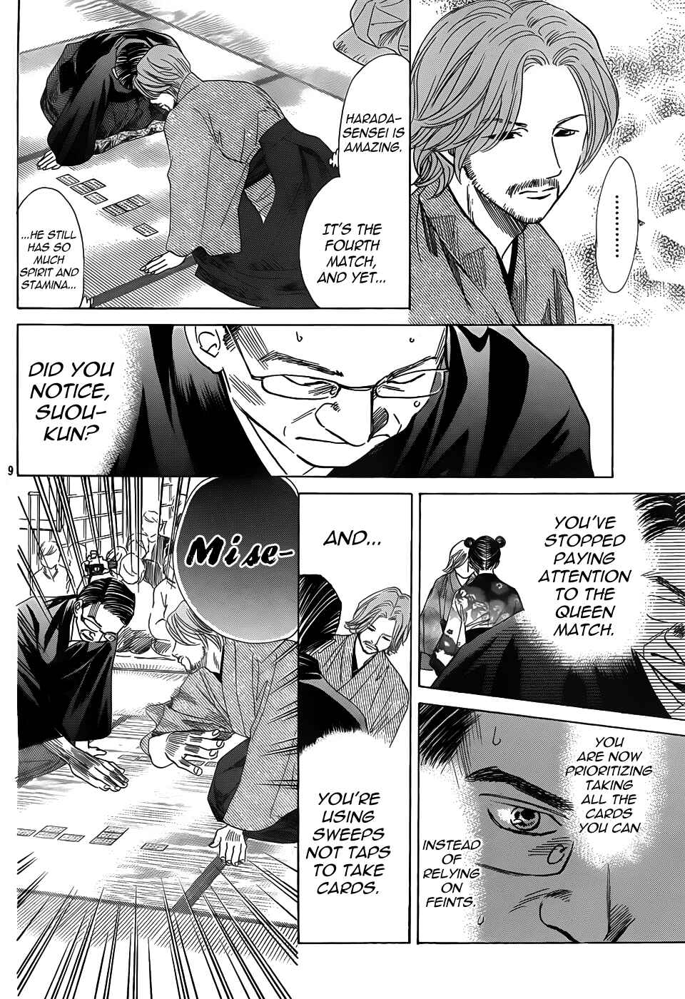 Page 9 Chapter 130 Chihayafuru