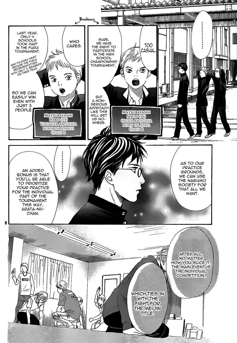 Page 8 Chapter 140 Chihayafuru