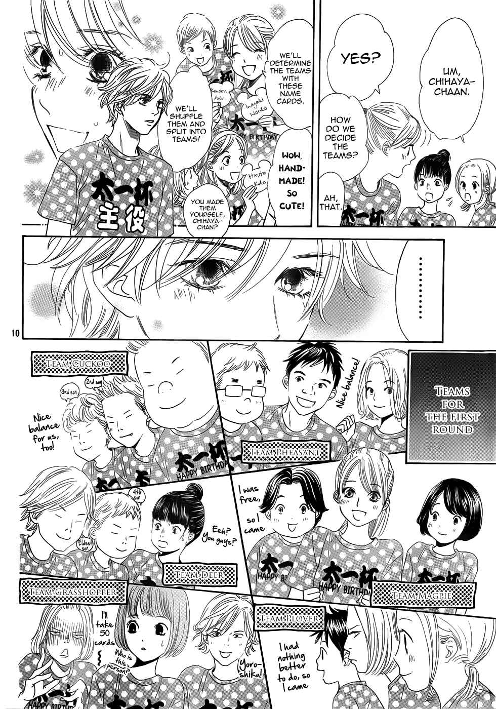 Page 10 Chapter 137 Chihayafuru