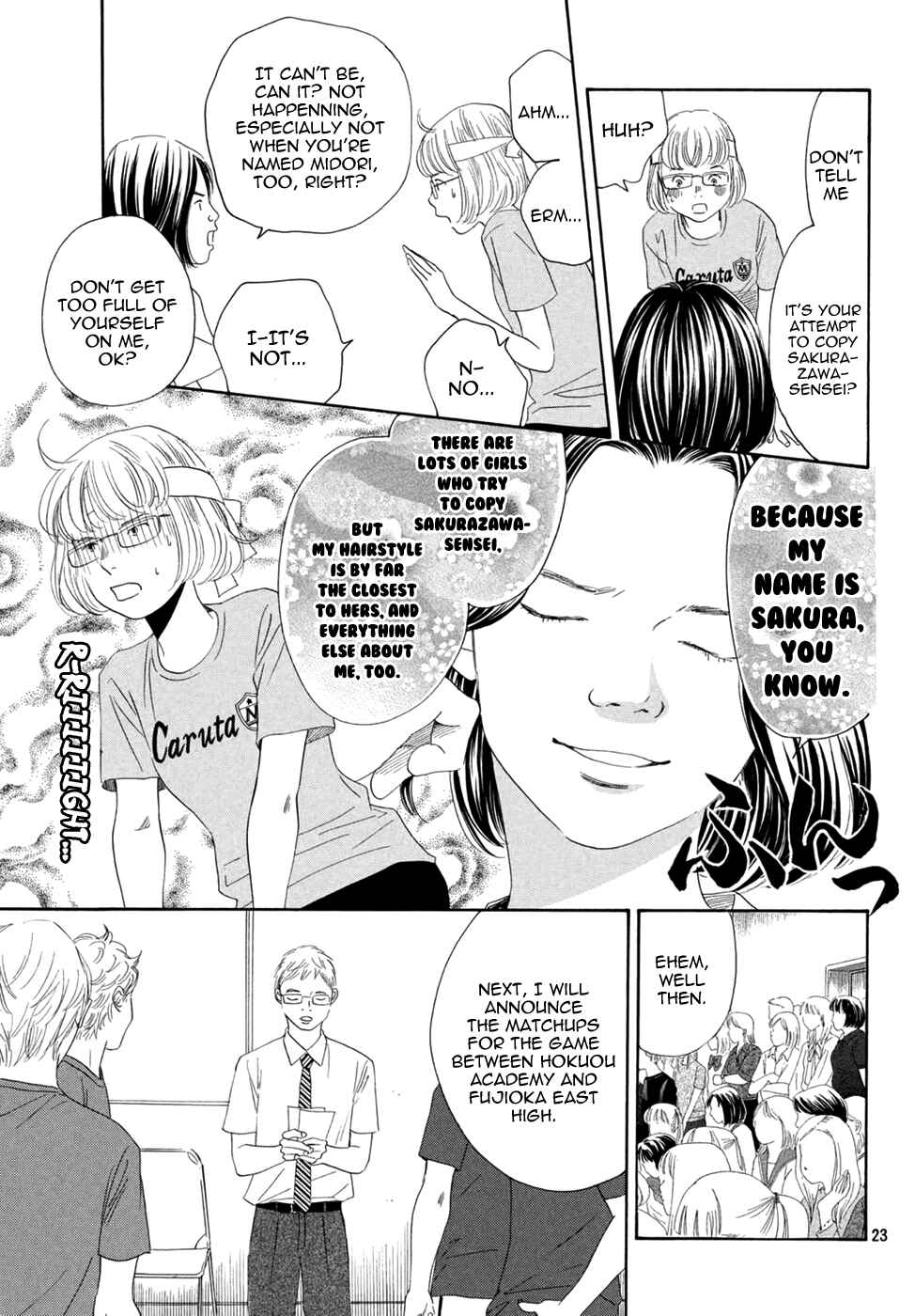 Page 22 Chapter 157 Chihayafuru