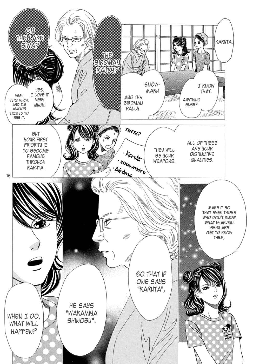 Page 16 Chapter 155 Chihayafuru