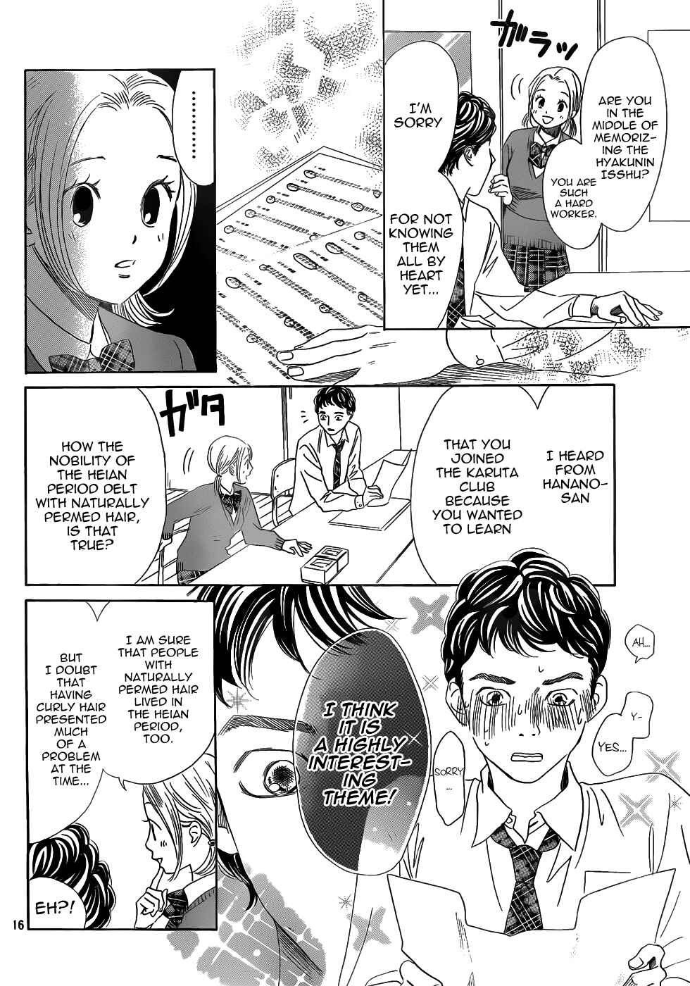Page 16 Chapter 142 Chihayafuru