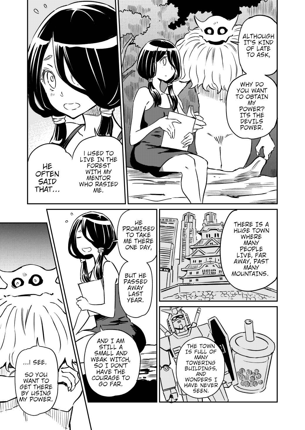 Page 1 Chapter 3 The Witch and Great Devil