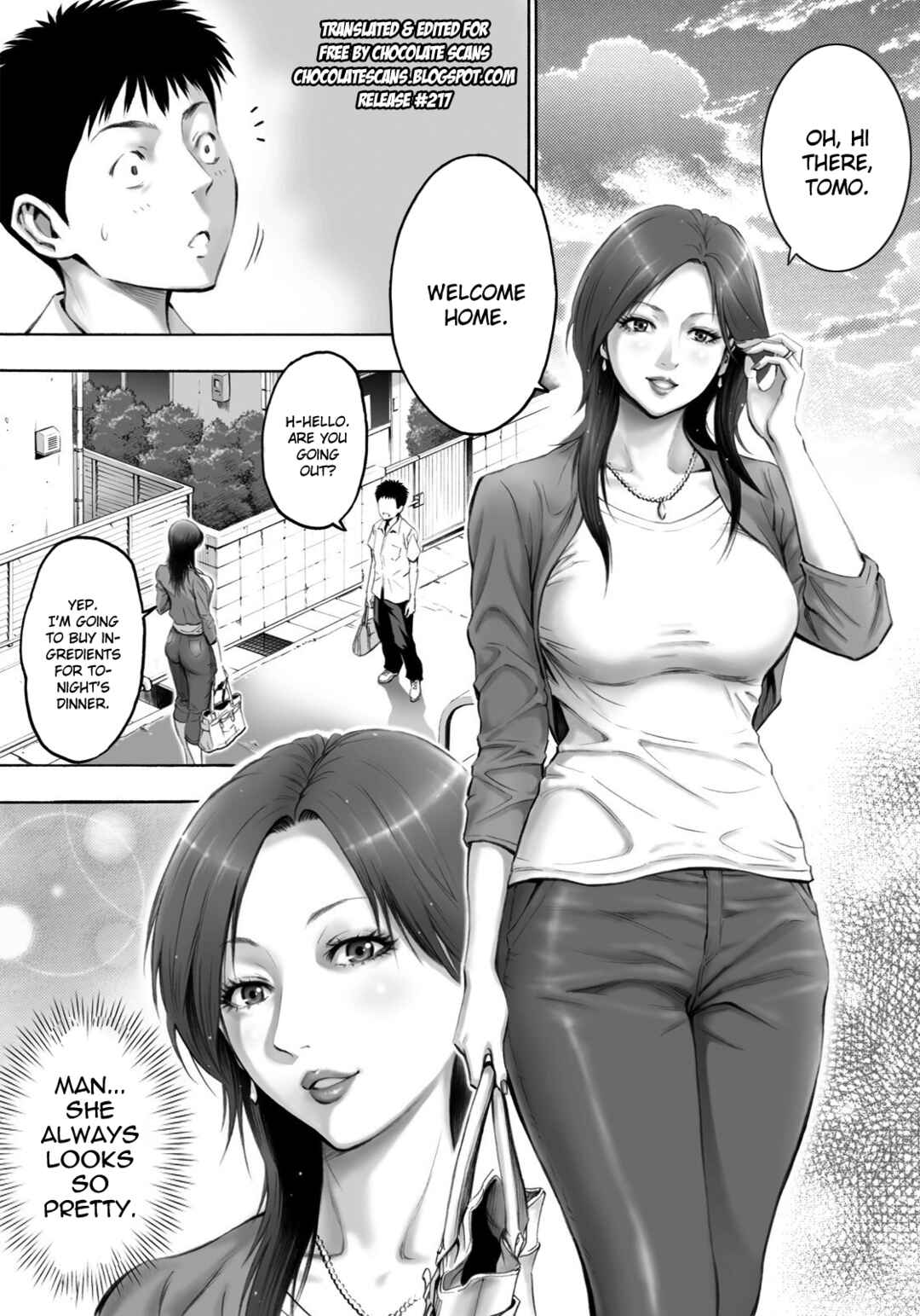 Page 2 Chapter Unknown_1d42 Akogare no Kinjo no Oba-san ni Nengan no Tanetsuke