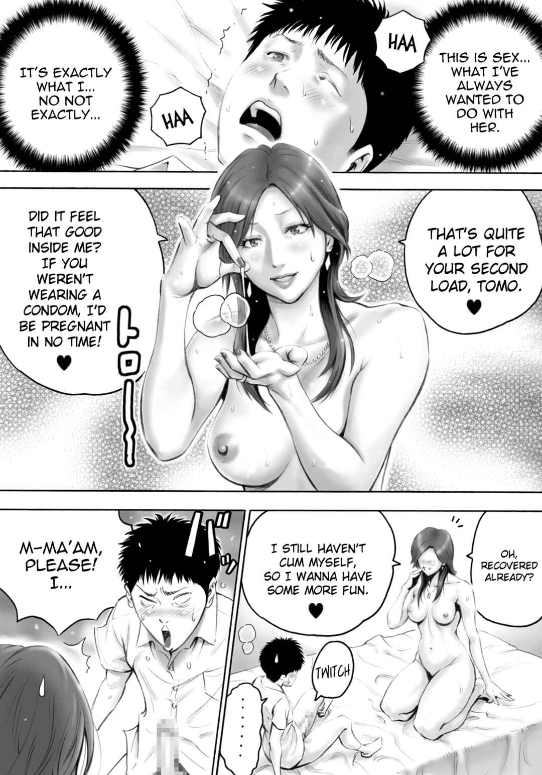 Page 26 Chapter Unknown_1d42 Akogare no Kinjo no Oba-san ni Nengan no Tanetsuke